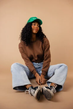 Spark To The Flame Cropped Pullover -Arla Fashion 028A2289