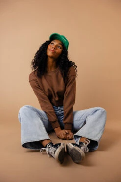 Spark To The Flame Cropped Pullover -Arla Fashion 028A2291