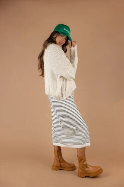 The Marin Cable Knit Sweater -Arla Fashion 028A2584