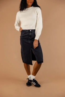 The Shadowlands Denim Skirt -Arla Fashion 028A2644