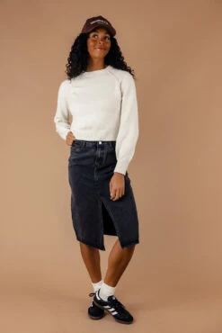 The Shadowlands Denim Skirt -Arla Fashion 028A2647 e0fc80b1 57d2 480b 83fd a45e3a1f5927