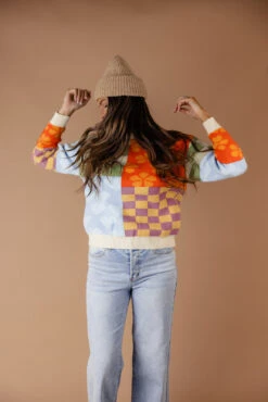 Crowded Room Patchwork Sweater