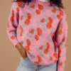 Strawberry Swirl Sweater -Arla Fashion 028A2814