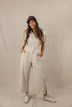 Kyla Striped Pants -Arla Fashion 028A4267