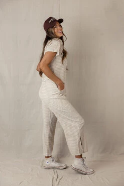 Kyla Striped Pants -Arla Fashion 028A4274