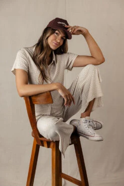 Kyla Striped Pants -Arla Fashion 028A4278