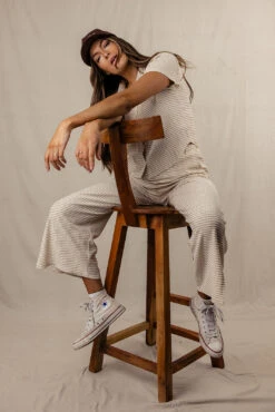 Kyla Striped Pants -Arla Fashion 028A4281