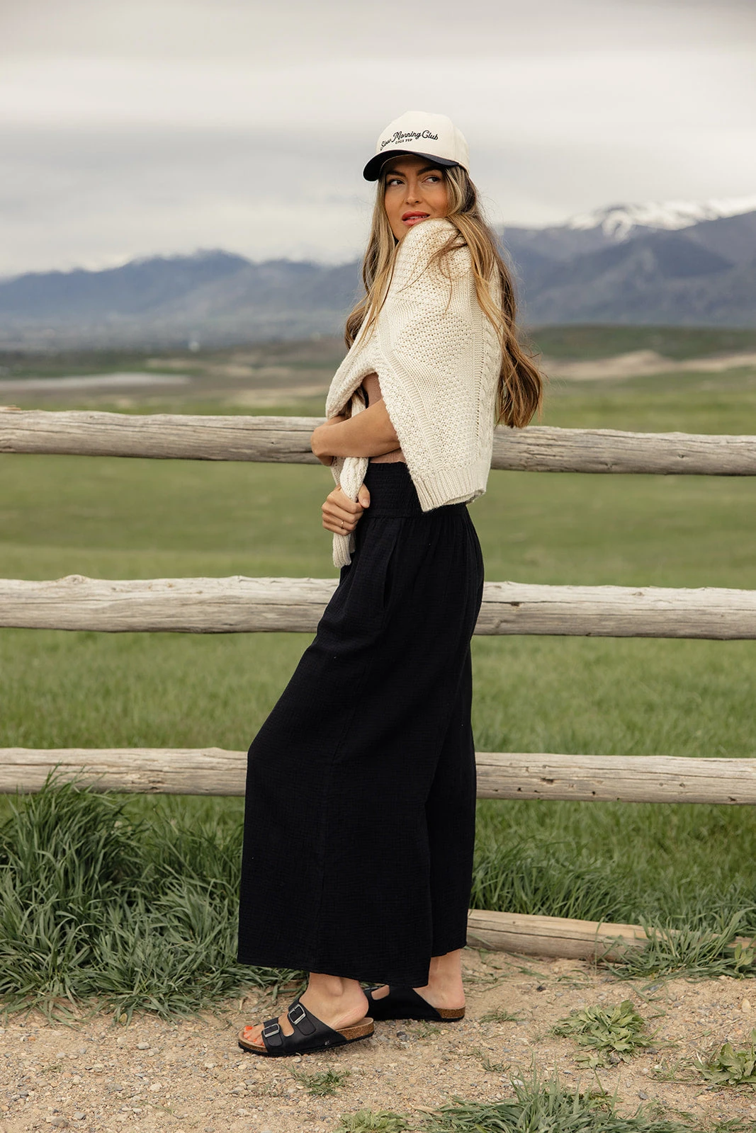 Someday Soon Smocked Pants 6 Someday Soon Smocked Pants - Image 4