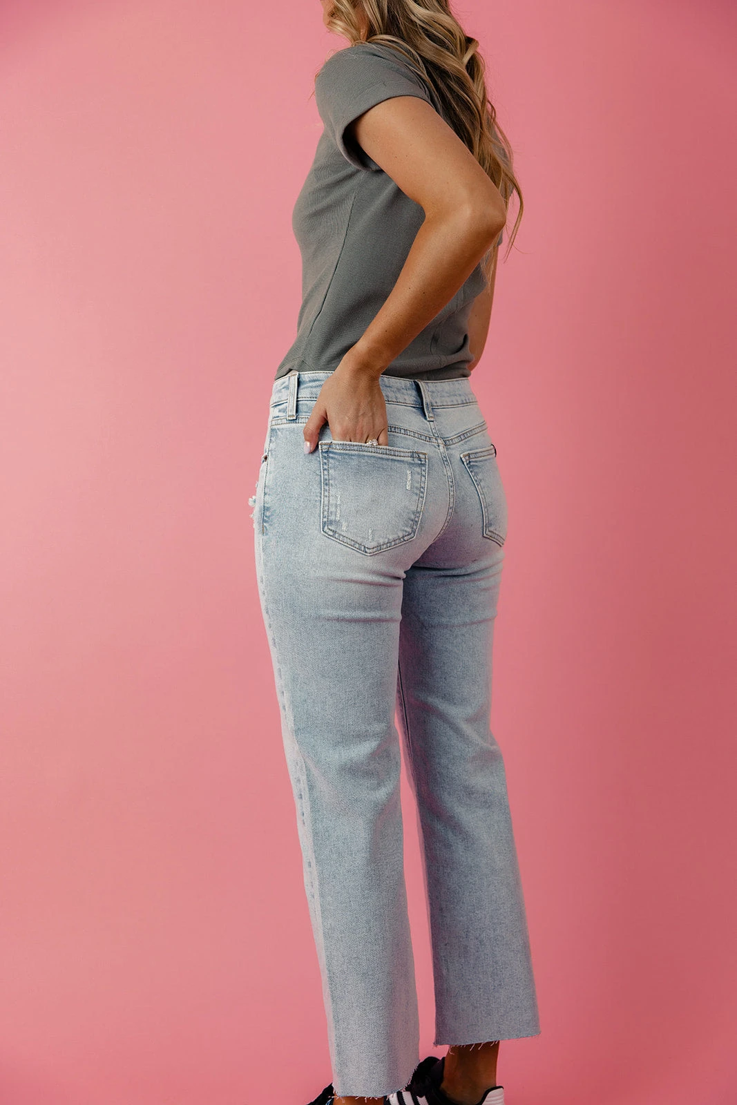 James Mid Rise Straight Jeans 7 James Mid Rise Straight Jeans - Image 5