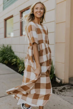 Maddie Buffalo Plaid Dress