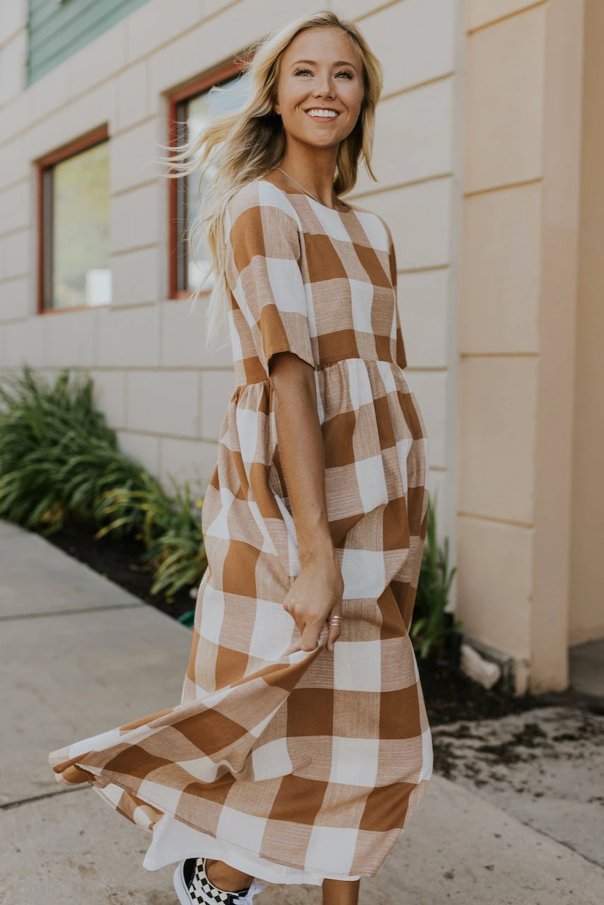 Maddie Buffalo Plaid Dress 3 Maddie Buffalo Plaid Dress