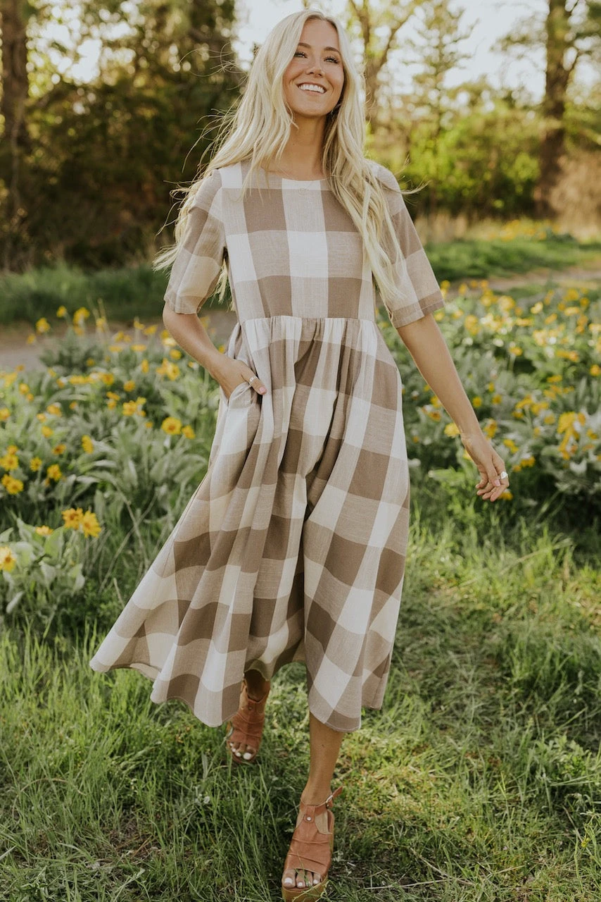 Maddie Buffalo Plaid Dress 16 Maddie Buffalo Plaid Dress - Image 14