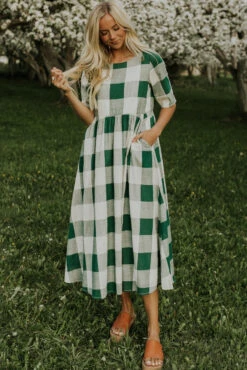 Maddie Buffalo Plaid Dress 31 Maddie Buffalo Plaid Dress -Arla Fashion 4T1A6520