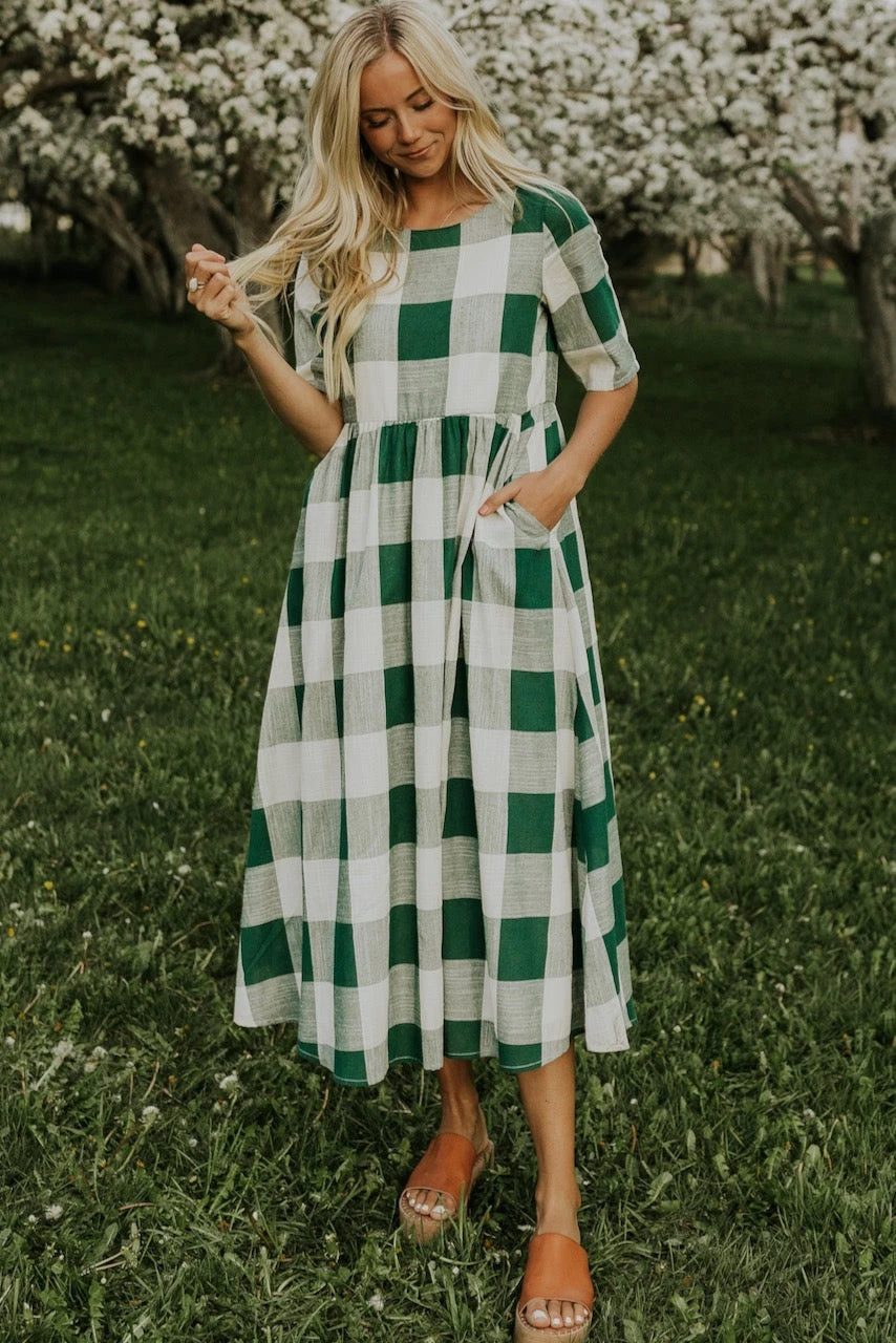 Maddie Buffalo Plaid Dress 12 Maddie Buffalo Plaid Dress - Image 10