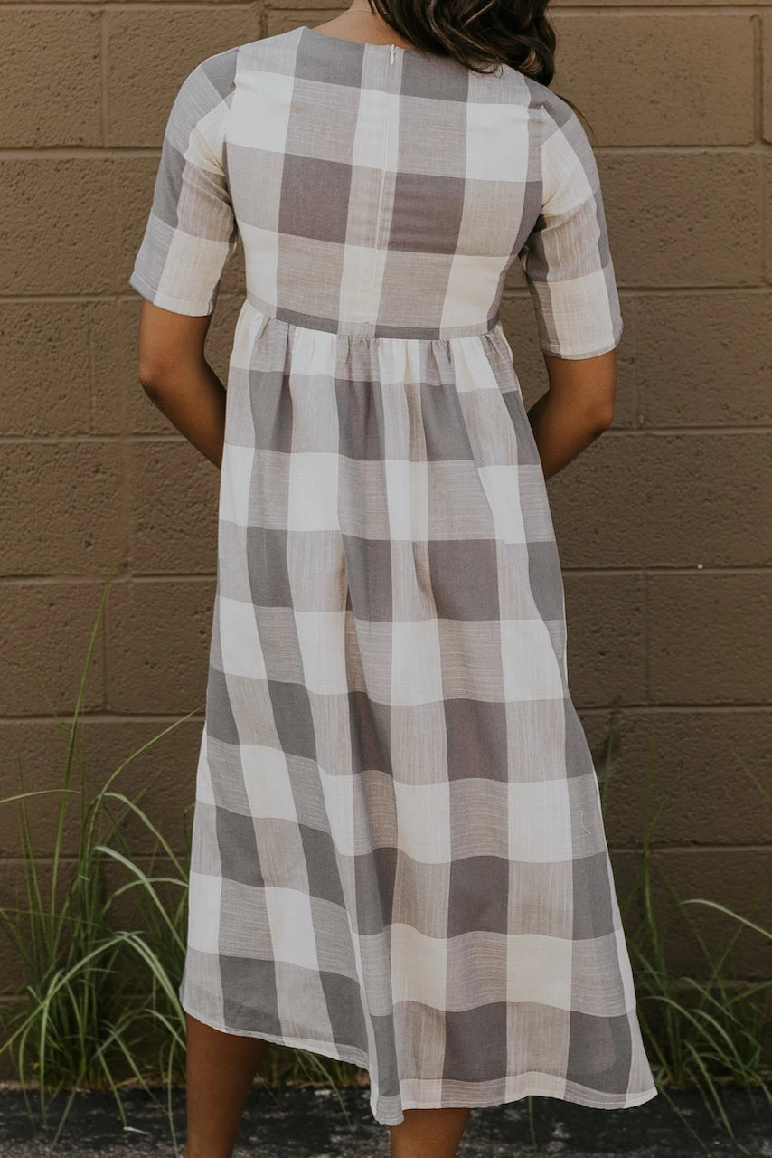 Maddie Buffalo Plaid Dress 10 Maddie Buffalo Plaid Dress - Image 8