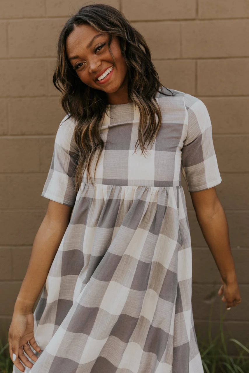 Maddie Buffalo Plaid Dress 11 Maddie Buffalo Plaid Dress - Image 9