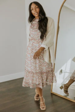 SALT Cressida Floral Ruffle Skirt 32 SALT Cressida Floral Ruffle Skirt -Arla Fashion 7W4A0008 2