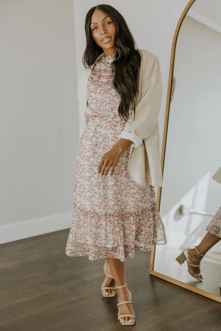 SALT Cressida Floral Ruffle Skirt 16 SALT Cressida Floral Ruffle Skirt - Image 14