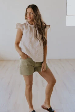 Break Free Flutter Sleeve Blouse -Arla Fashion 7W4A0030 d18c5b9a 20bb 41c1 9163 5fcda6c4c2a6