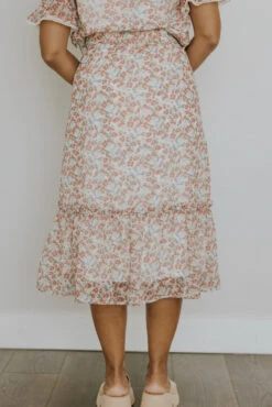 SALT Cressida Floral Ruffle Skirt 30 SALT Cressida Floral Ruffle Skirt -Arla Fashion 7W4A0103 2