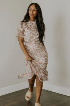 SALT Cressida Floral Ruffle Skirt 33 SALT Cressida Floral Ruffle Skirt -Arla Fashion 7W4A0145 3