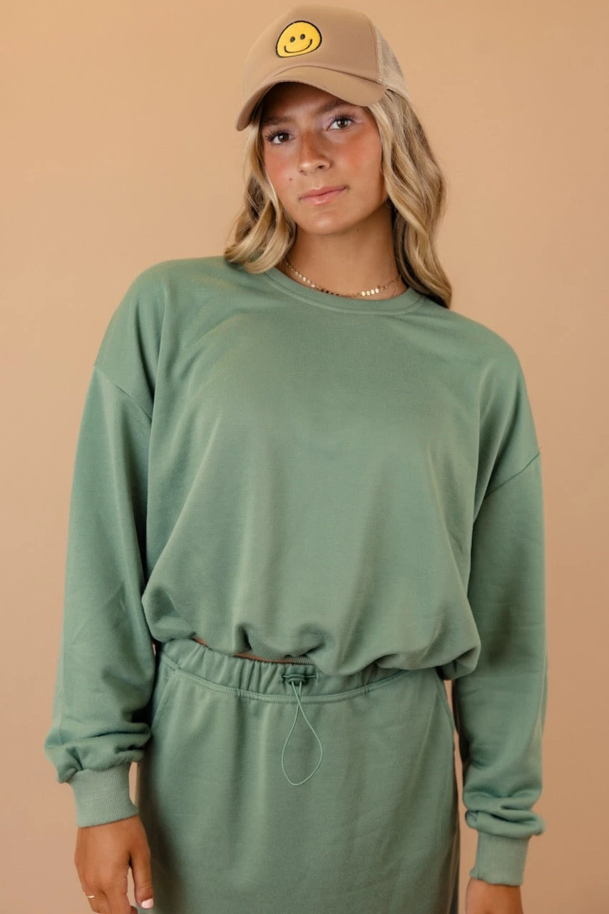 Years Ago French Terry Pullover 9 Years Ago French Terry Pullover - Image 7