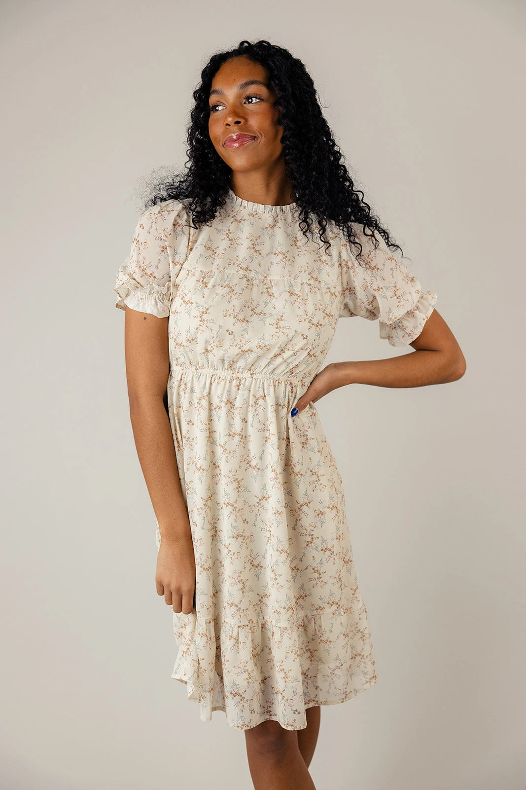 Sunrise Serenade Ruffle Dress 5 Sunrise Serenade Ruffle Dress - Image 3