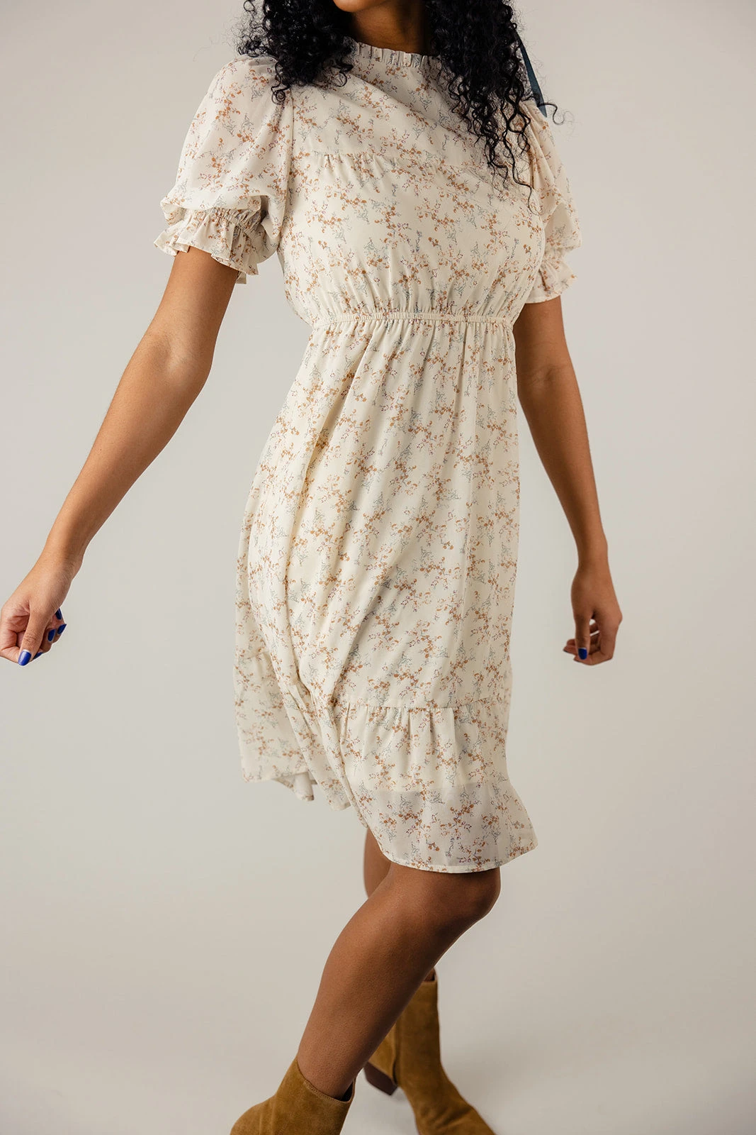 Sunrise Serenade Ruffle Dress 8 Sunrise Serenade Ruffle Dress - Image 6