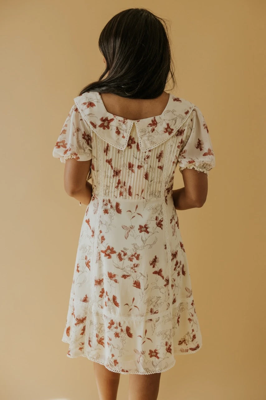SALT Emmanuella Floral Collared Dress 7 SALT Emmanuella Floral Collared Dress - Image 5