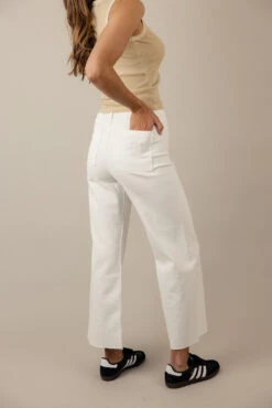 Somewhere Along The Way Wide Leg Jeans -Arla Fashion 7W4A0810