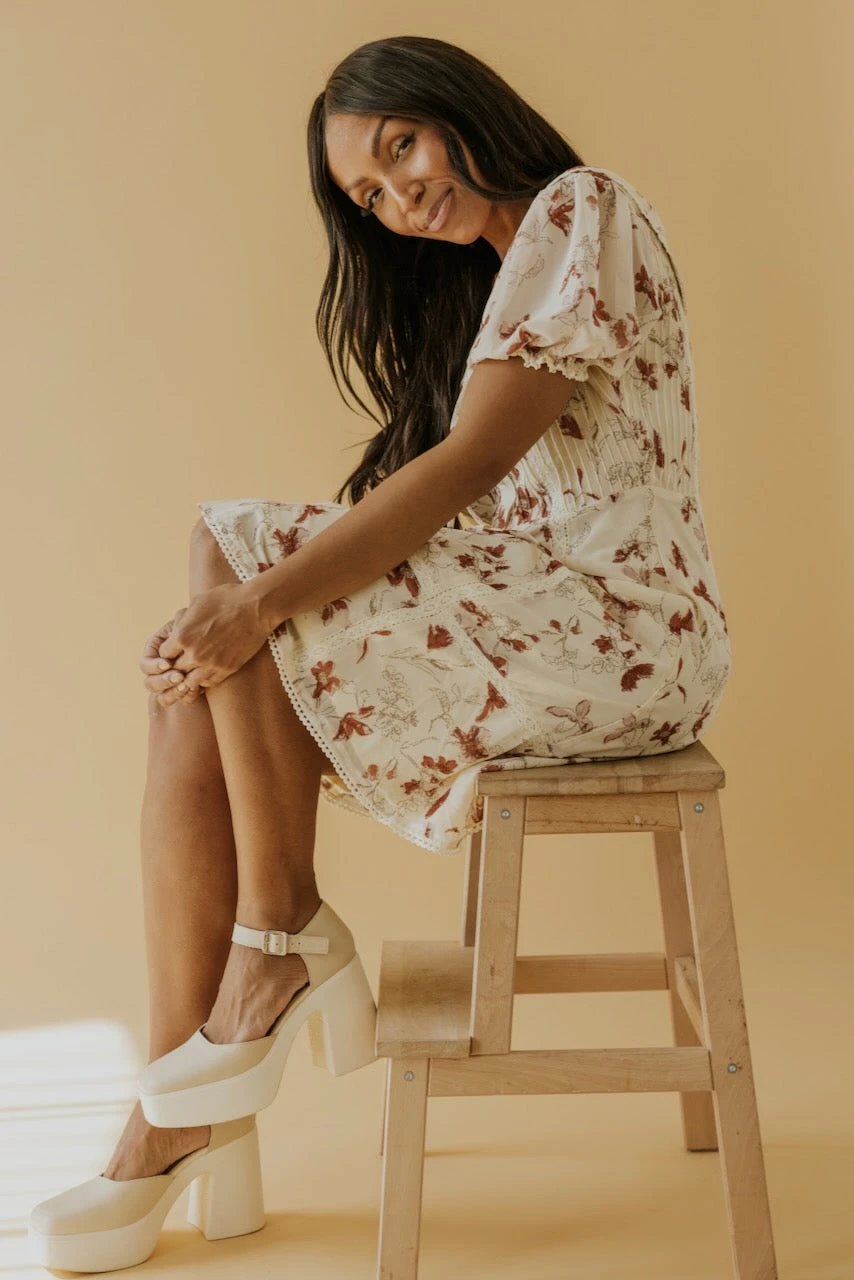 SALT Emmanuella Floral Collared Dress 9 SALT Emmanuella Floral Collared Dress - Image 7