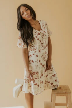 SALT Emmanuella Floral Collared Dress 11 SALT Emmanuella Floral Collared Dress -Arla Fashion 7W4A0876