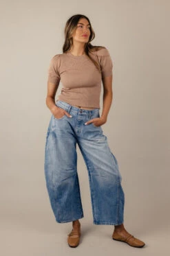 Maz Puff Sleeve Knit Top 12 Maz Puff Sleeve Knit Top -Arla Fashion 7W4A0893