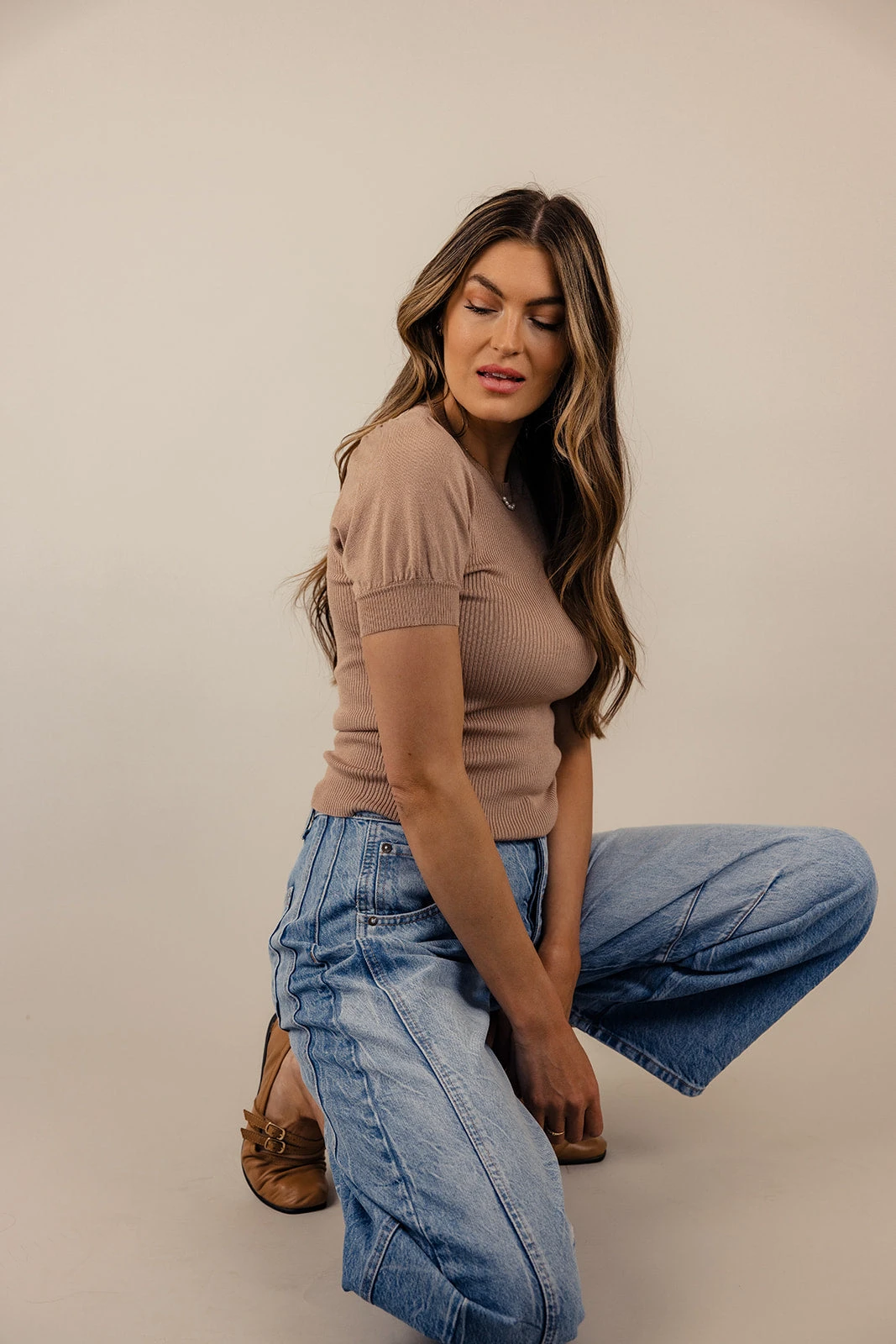 Maz Puff Sleeve Knit Top 8 Maz Puff Sleeve Knit Top - Image 6