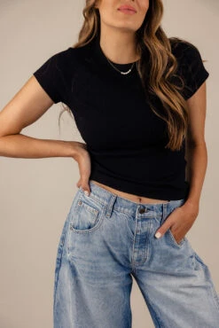 Allez Basic Ribbed Tee 21 Allez Basic Ribbed Tee -Arla Fashion 7W4A0913