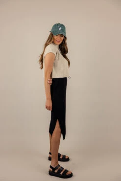 West Coast Drawstring Skirt -Arla Fashion 7W4A0977