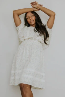 SALT Liliane Lace Trim Detail Skirt -Arla Fashion 7W4A1028