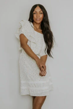 SALT Liliane Lace Trim Detail Skirt -Arla Fashion 7W4A1054 30297c70 280c 436d 8ba8 8c47553e2f9d