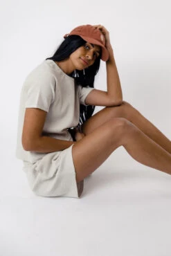 The Peggy Ribbed Shorts -Arla Fashion 7W4A1147