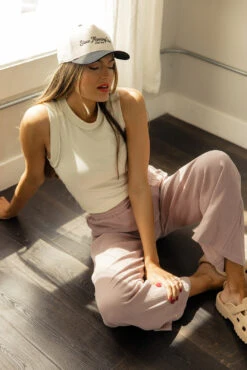 Michelle Low Rise Gauze Pants 14 Michelle Low Rise Gauze Pants -Arla Fashion 7W4A1380