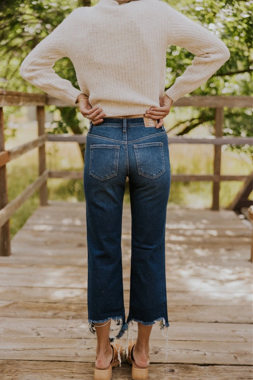 Free People Maggie Mid-Rise Straight Jeans 19 Free People Maggie Mid-Rise Straight Jeans - Image 17