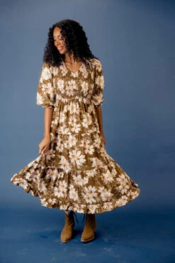 Hold Me Closer Smocked Floral Dress