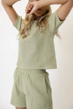 The Peggy Ribbed Shorts -Arla Fashion 7W4A2452 6485581d f943 4d3f 9e99 de57436f3e94