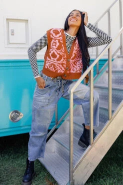 Free People Tapestry Vest