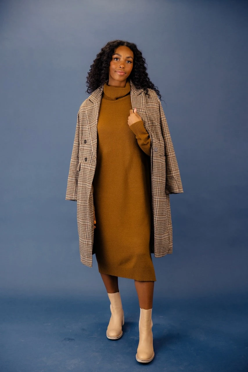 Just A Girl Turtleneck Sweater Dress 3 Just A Girl Turtleneck Sweater Dress