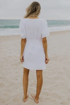 Solaris Tie Waist Swim Cover -Arla Fashion 7W4A2820