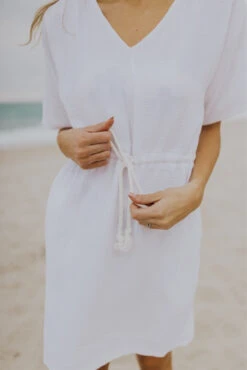 Solaris Tie Waist Swim Cover -Arla Fashion 7W4A2838