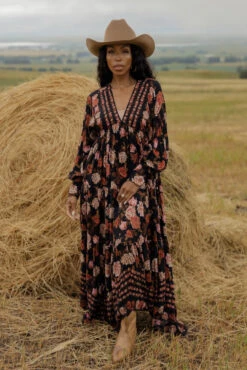 Free People Rows Of Roses Maxi 20 Free People Rows Of Roses Maxi -Arla Fashion 7W4A3105