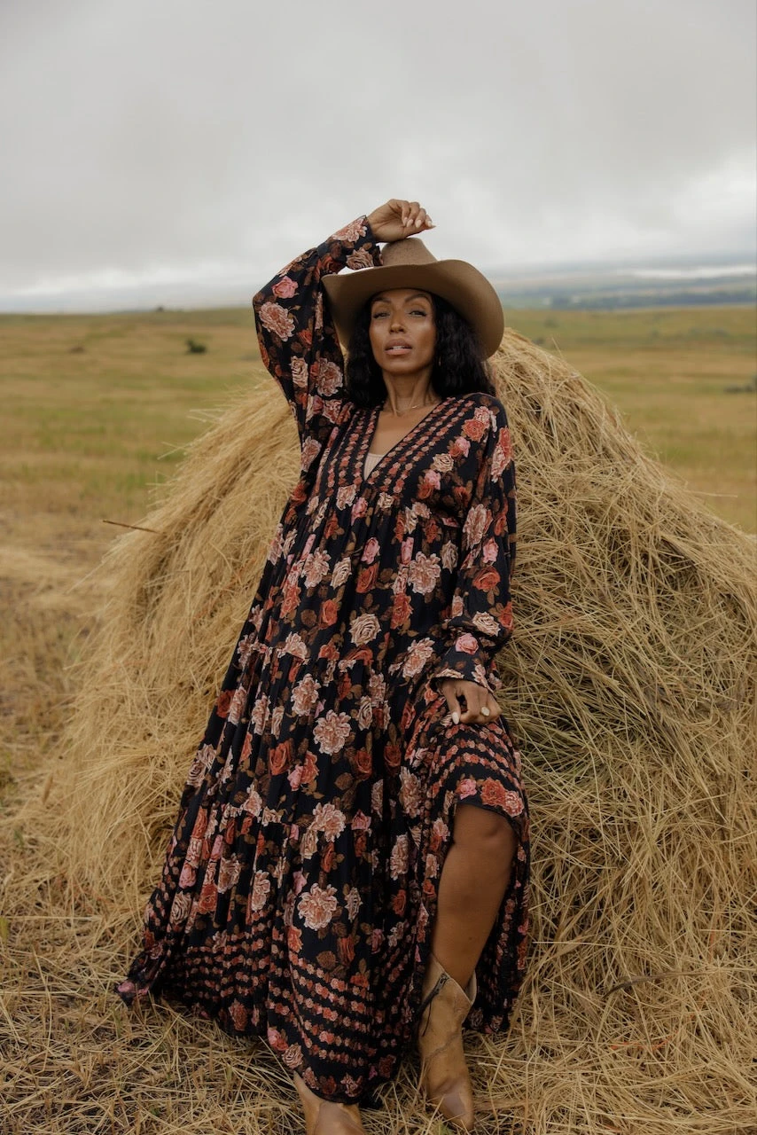 Free People Rows Of Roses Maxi 10 Free People Rows Of Roses Maxi - Image 8