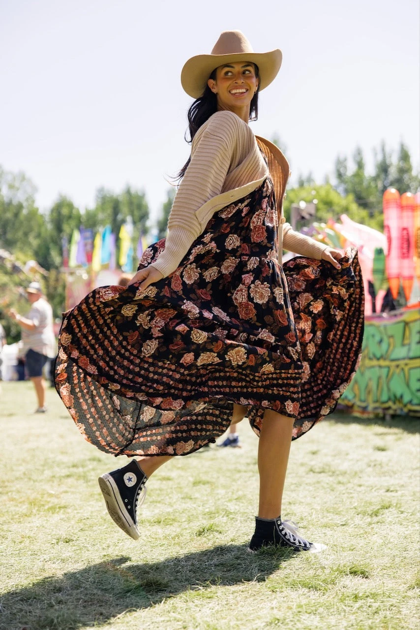 Free People Rows Of Roses Maxi 17 Free People Rows Of Roses Maxi - Image 15